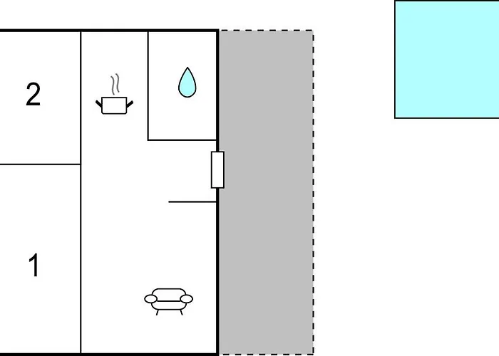 2 Bedroom Awesome In * 普拉